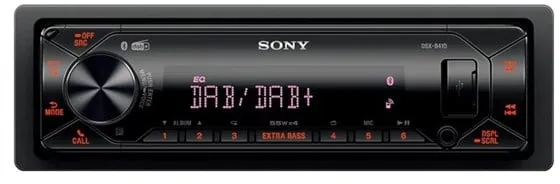 Sony DSX-B41D - Auto - digitaalinen vastaanotin - kojelautayksikkö - Single-DIN - Autoradio