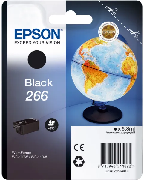 Epson 266 mustekasetti musta