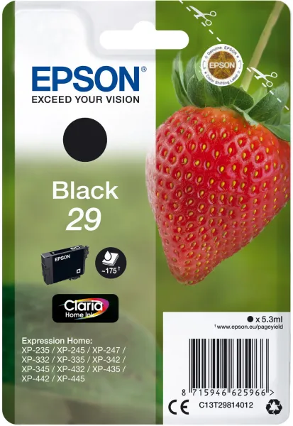 Epson 29 mustepatruuna musta