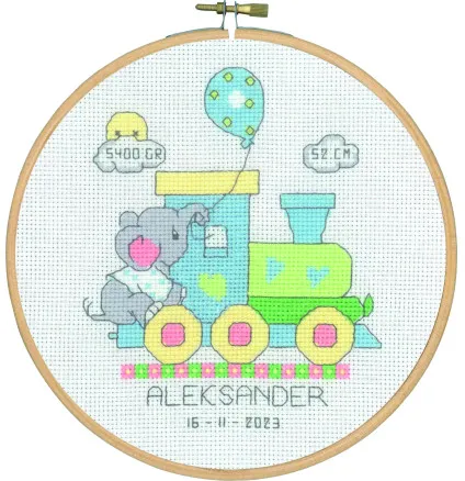 Permin Kirjontasarja Alexander Ø18cm