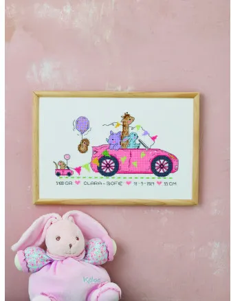 Permin Kirjontasarja Clara-Sofie 30x20cm