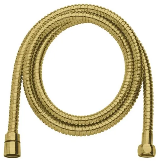 Damixa metallinen suihkuletku 1500 mm, harjattu messinki PVD