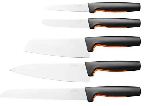 Fiskars Functional Form veitsisetti 5 osaa - Musta