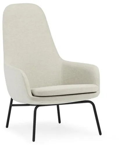 Normann Copenhagen Era Nojatuoli Korkea Musta Teräs/Main Line Flax MLF20