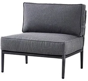 Cane-Line Conic yksittäinen moduuli, harmaa