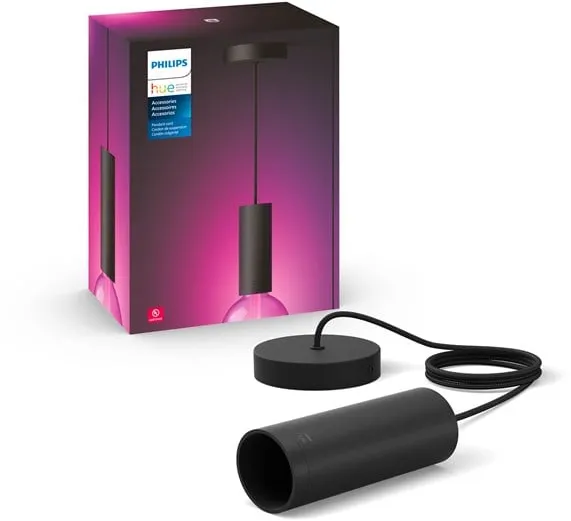 Philips Hue Lightguide riippuvalaisimen ripustus E27 Musta