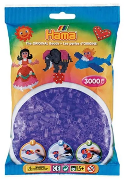 HAMA Midi Helmet 3000 kpl Läpinäkyvä Lila - 0174