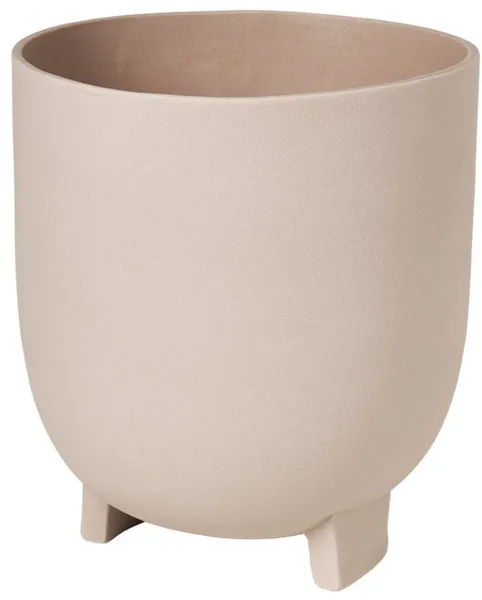 KRISTINA DAM STUDIO Serene kukkaruukku, S - hiekanvärinen terrakotta